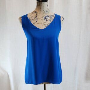 Silky Blue Cammisole Top